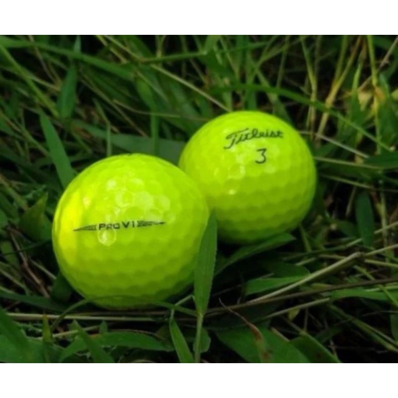Bola Golf Titleist Pro V1 Pro V1X Kuning Grade A Original Golf Ball Second Bekas Murah