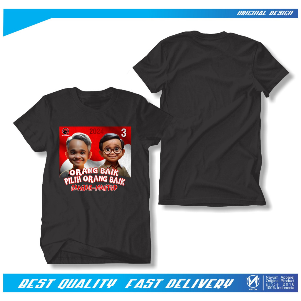 kaos ganjar calob presiden