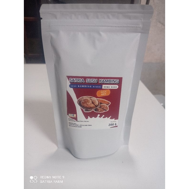 

Satria susu bubuk/white gula aren/ 200 gr