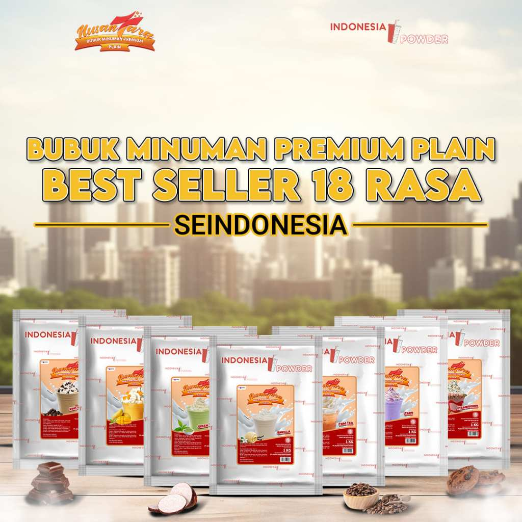 

[SERIES]Bubuk Minuman Premium Aneka Rasa / Aneka Rasa TANPA GULA - INDONESIAN POWDER - NUSANTARA