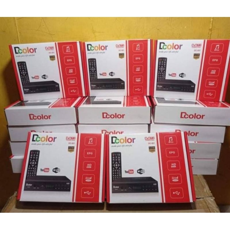 PROMOSTB D COLOR DVB-T2 CHIPSET MStar Body besi sinyal peka