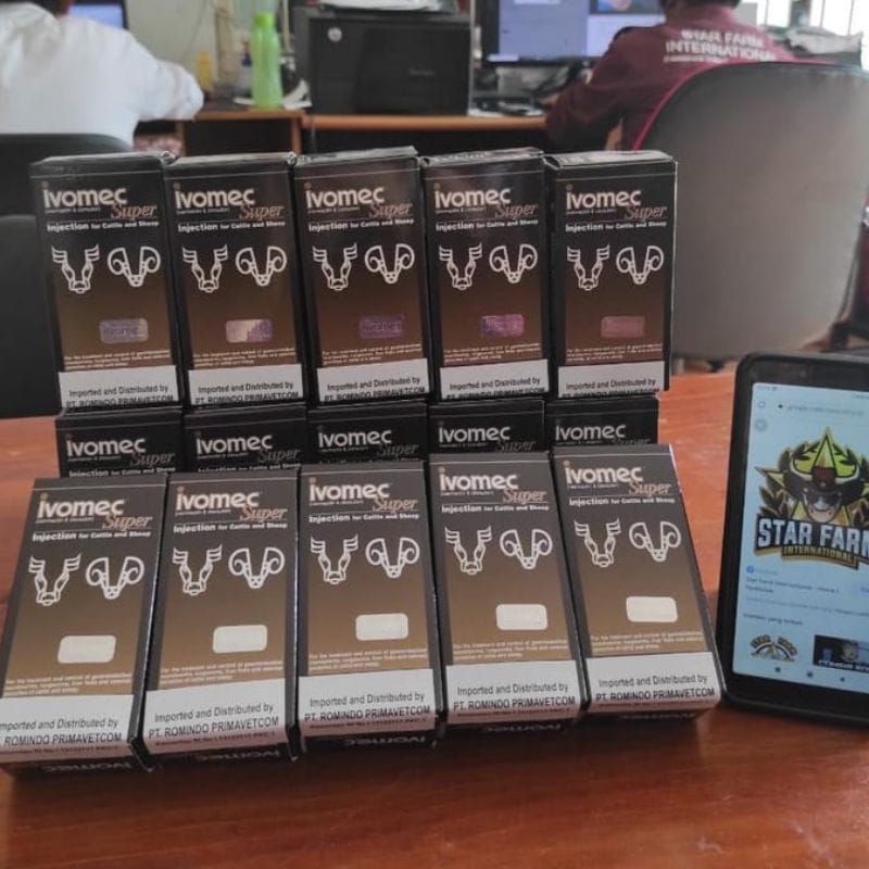 IVOMEC SUPER INJECTION 50ml Obat Gatal Dan Gudik Hewan Terbukti Ampuh