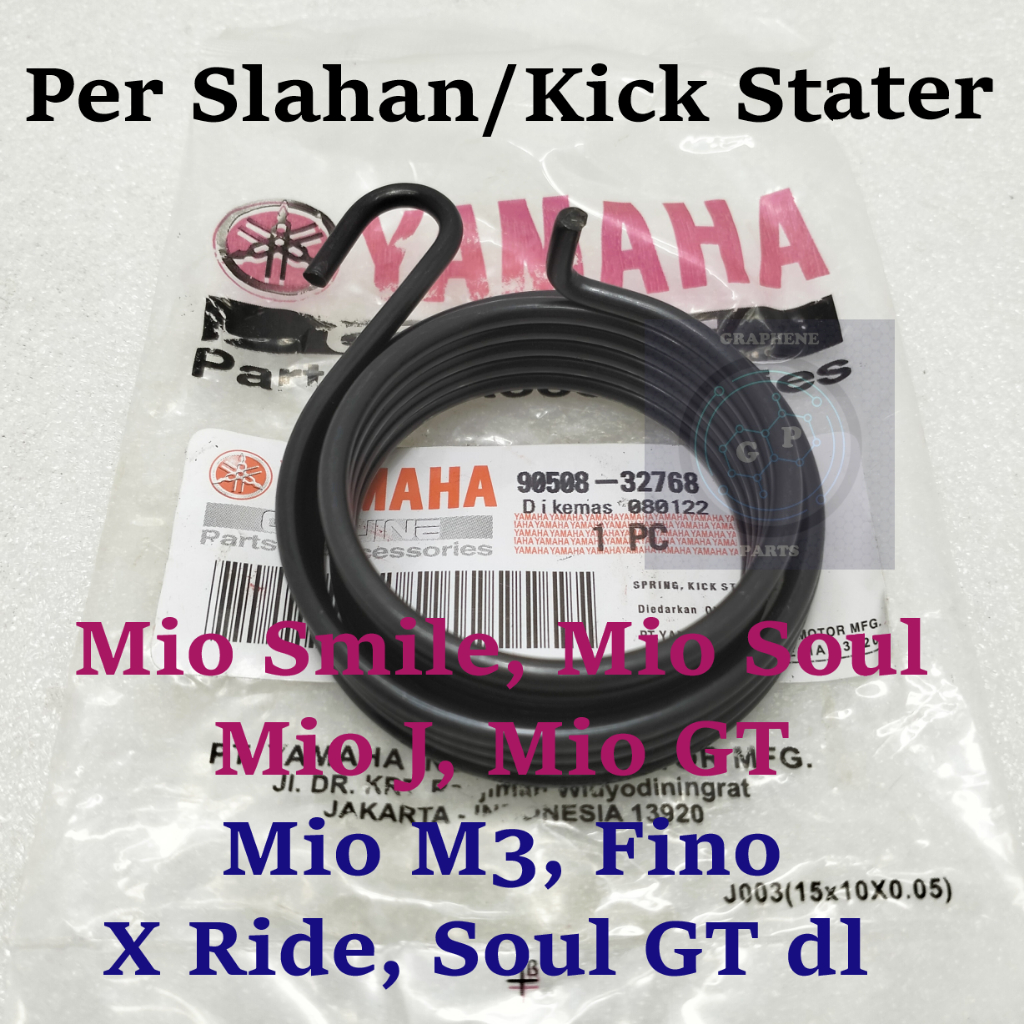 Per SLAHAN 5TL KICK STATER ORI ASLI MIO , MIO J , MIO SOUL , FINO , MIO M3 , XEON ENGKOL SELAHAN