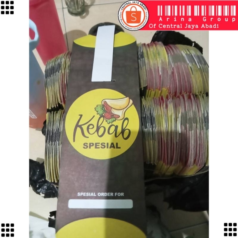 

150 LEMBAR KERTAS KEBAB TARIKAN BAHAN IVORI PUTIH UKURAN 24 × 9,2 CM HIGH QUALITY TEBAL PRODUK TERBARU | KOTAK KEBAB IVORI PUTIH KEKINIAN | DUS KEBAB VIRAL TIKTOK | KEMASAN KEBAB | BOX KEBAB 150 PCS MURAH | TOKO KEBAB OFFICIAL | SHIVACORP 7332