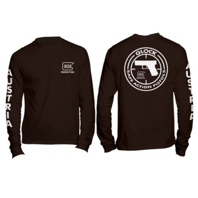 Kaos Tactical | GLOCK LONG SLEEVE | T-shirt Militer premium design | Premium quality