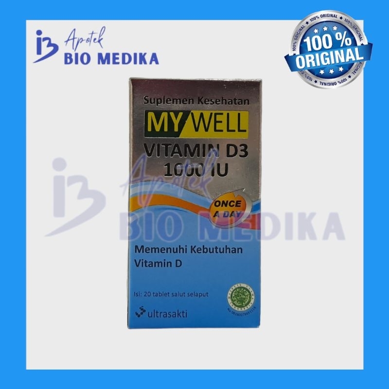 My Well Vitamin D3 1000UI