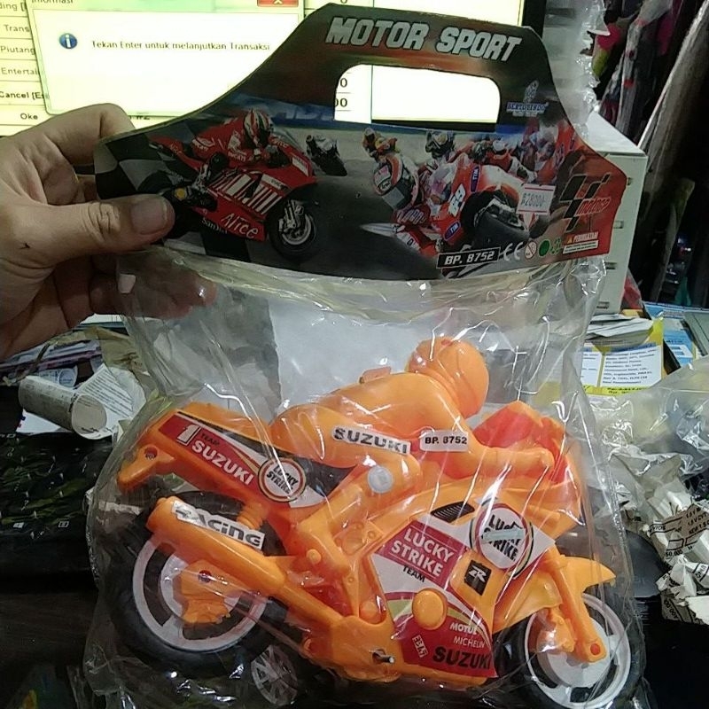 mainan anak motor sport motoran