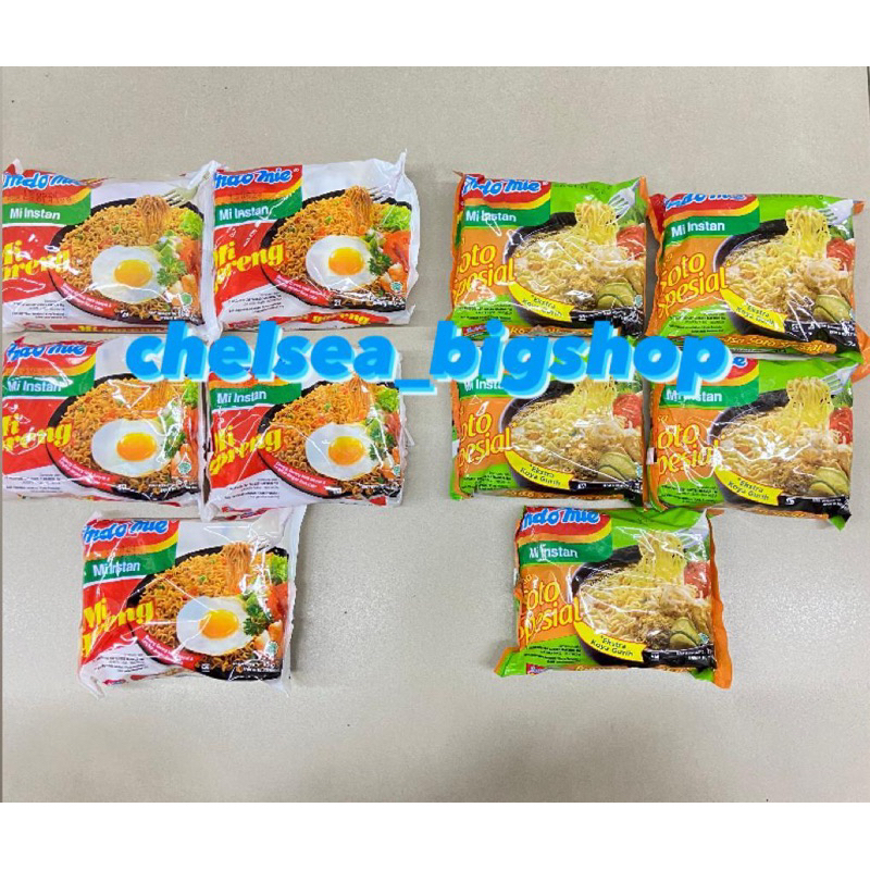 

5PCS Indomie Goreng atau Indomie Soto special 85gr