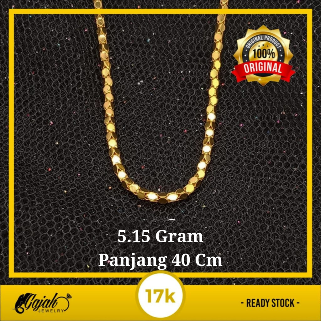 Kalung Emas 17K -  5.15 Gram