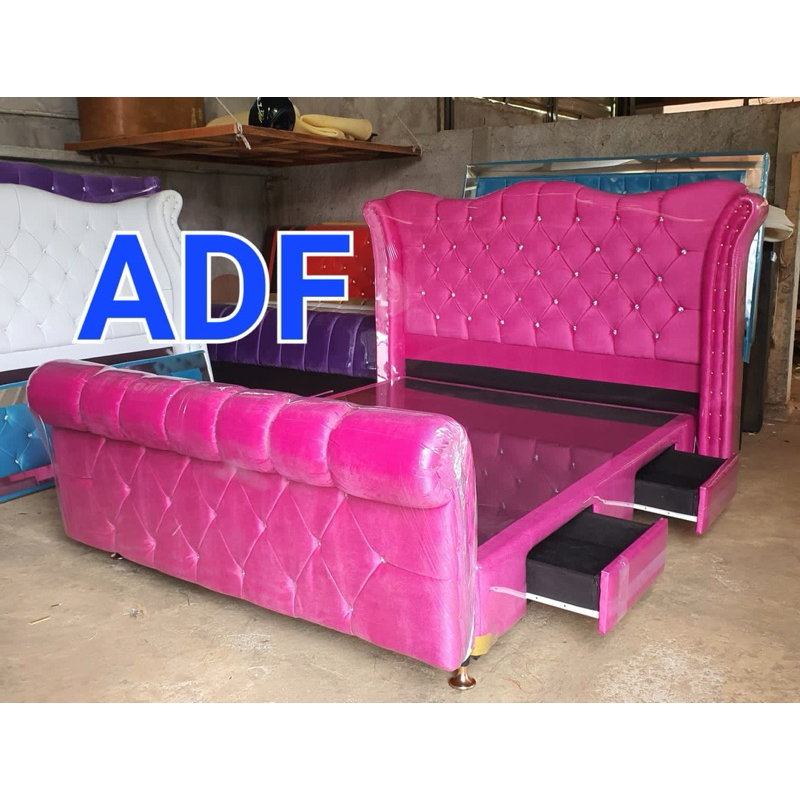 Divan Dipan sandaran KING JAGUAR double Box Laci