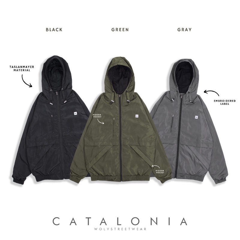 OIRIGINAL WOLV Jaket Outdoor Catalonia Jaket Outdoor Jaket Wolv