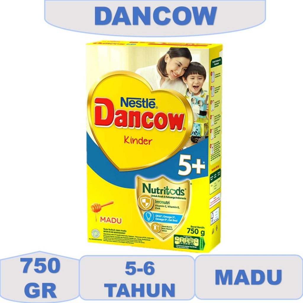 

Susu Dancow 5+ Rasa Madu Kemasan 750gr - de snop