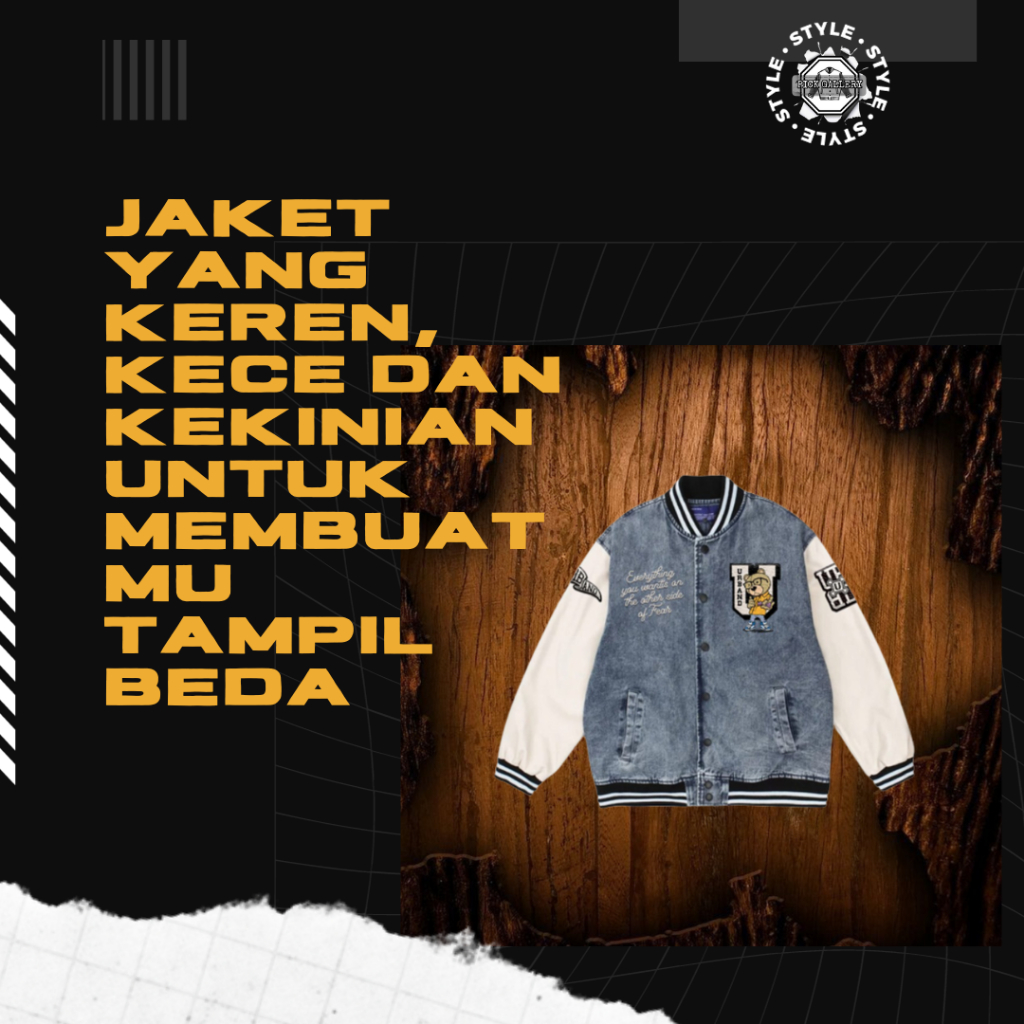 Outer jaket levis jeans denim atasan fashion wanita pria murah kece kekinian 100% branded murah moti