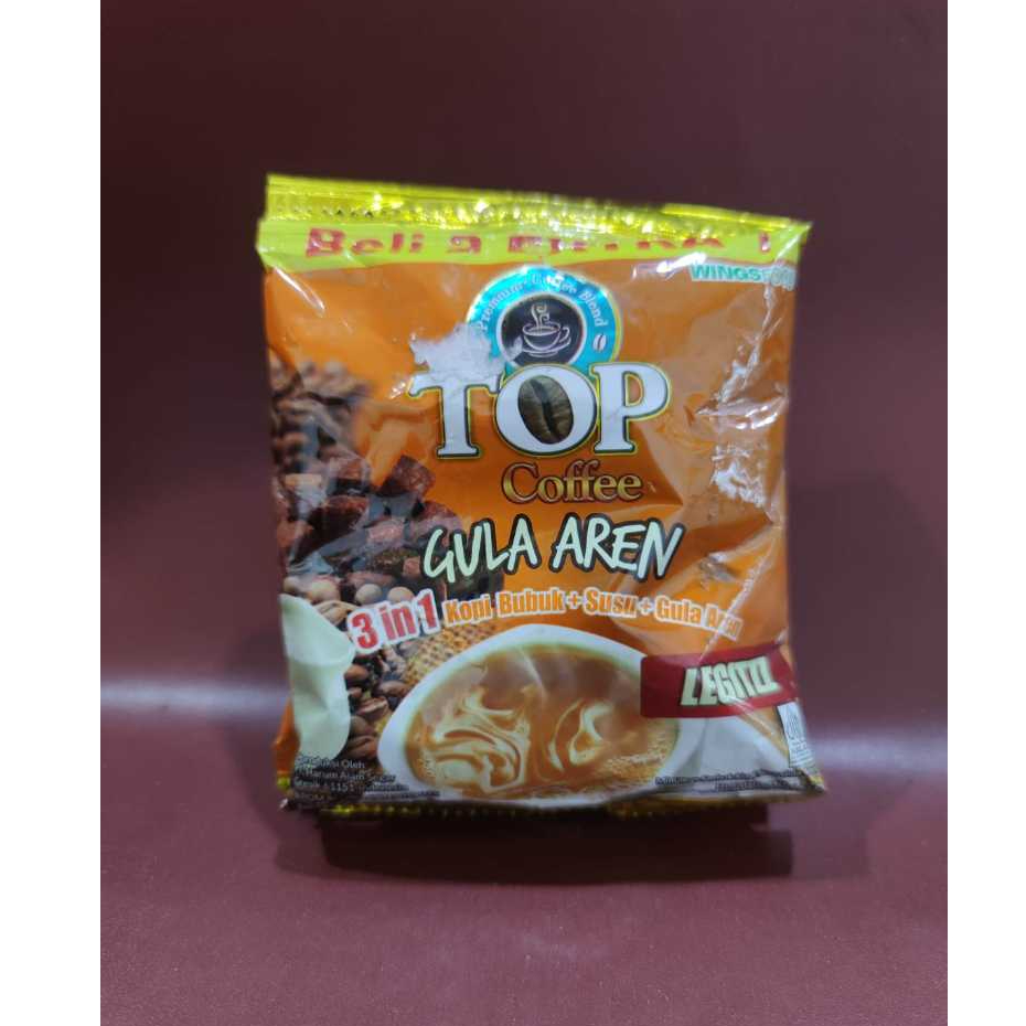 

Top Coffe Gula Aren 20gr Buy 2 Get 1 - kopi Instant