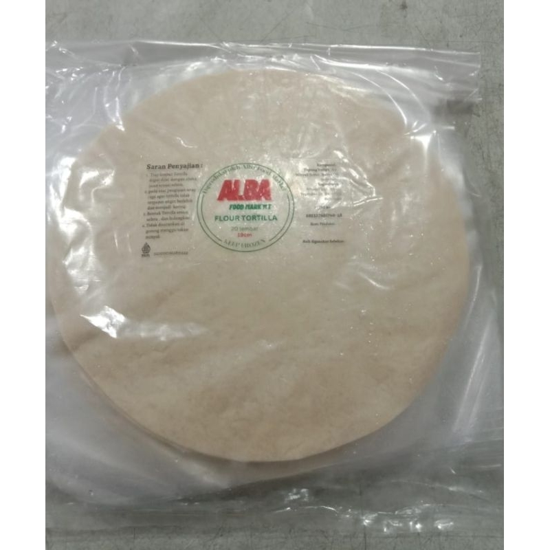 

Roti Tortilla Alba 19cm isi 20 pcs