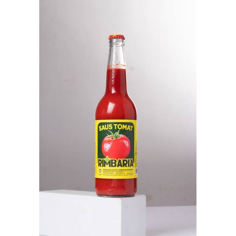 

Saos tomat rimbaria 600ml kemasan botol kaca