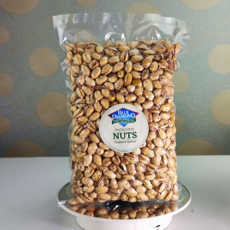 

Kacang Pistachio Panggang 900gr tanpa pemutih Blue Diamond