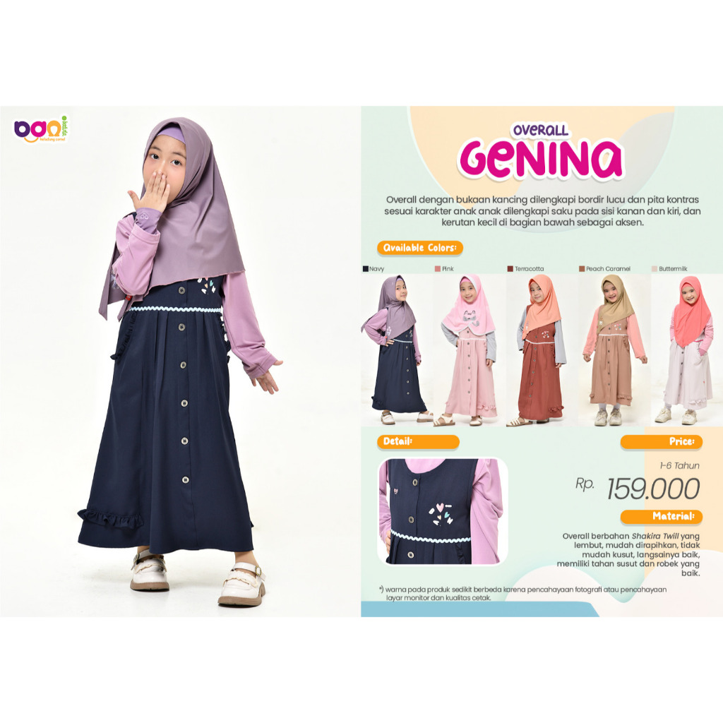 BANI BATUTA - OVERALL GENINA - RABBANI