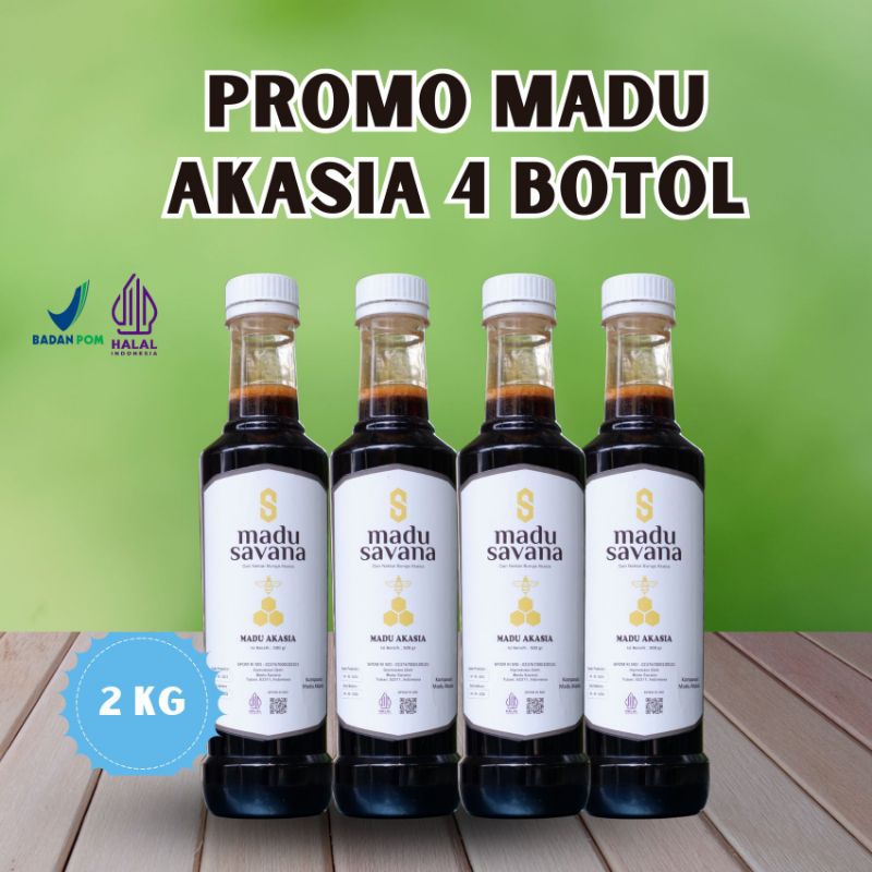 

Madu Savana Paket Promo 4 Botol Ekonomis