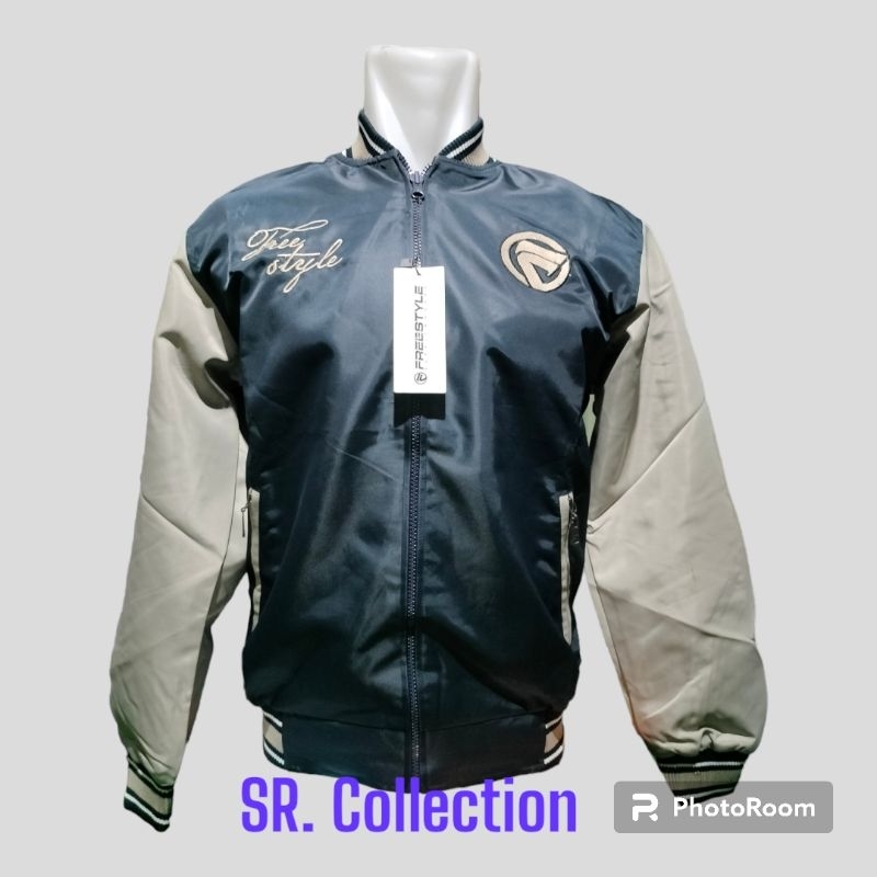 Freestyle Jaket Varsity Bomber BB (bolak balik) Waterproof
