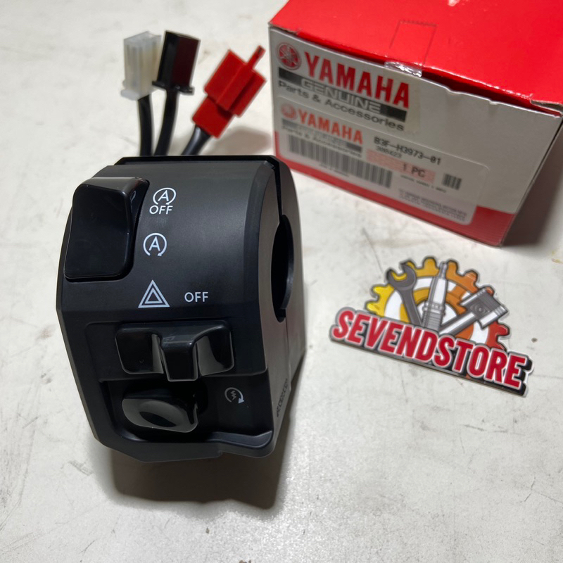 Saklar holder kanan B3F Switch handle tombol hazard engine stop Lexi 125 New Nmax New Aerox 155 Orig