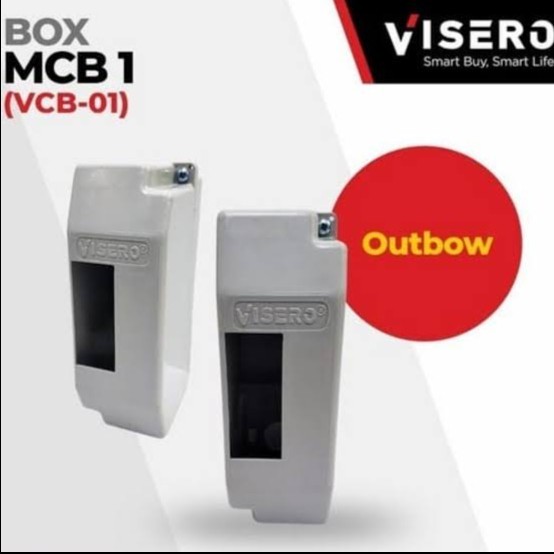 Box MCB 1 Group Visero / KOTAK Cover MCB LISTRIK 1Grup