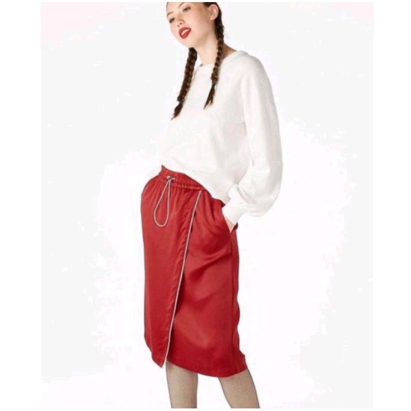 MONKI SPORTY SKIRT - RED(7-5)