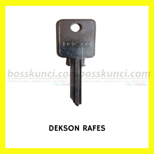 Bahan Kunci DEKSON RAFES ASLI (Foto Real) Keyblank Dekson Rafes Original Dekson Rafes Kunci Dekson R