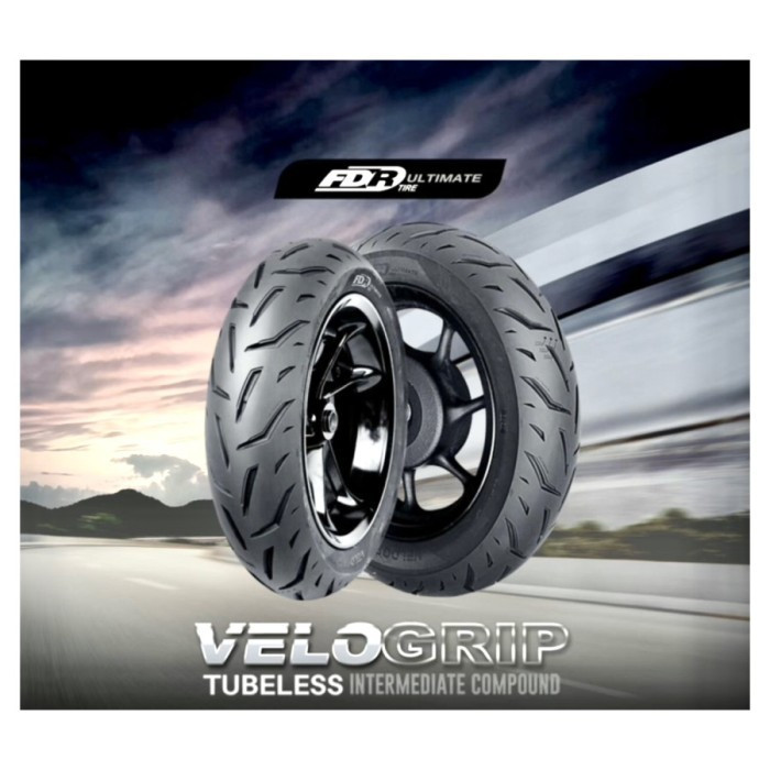 Promo Spesial Ban All New Honda Scoopy FDR VeloGrip 100/90-12 + 110/90-12 ( Paket Hemat Depan Belaka