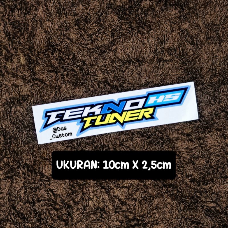 sticker printing TEKNO TUNER