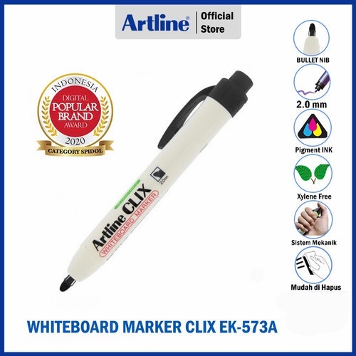 

HS Spidol Papan Tulis ARTLINE CLIX Whiteboard Marker EK-573A