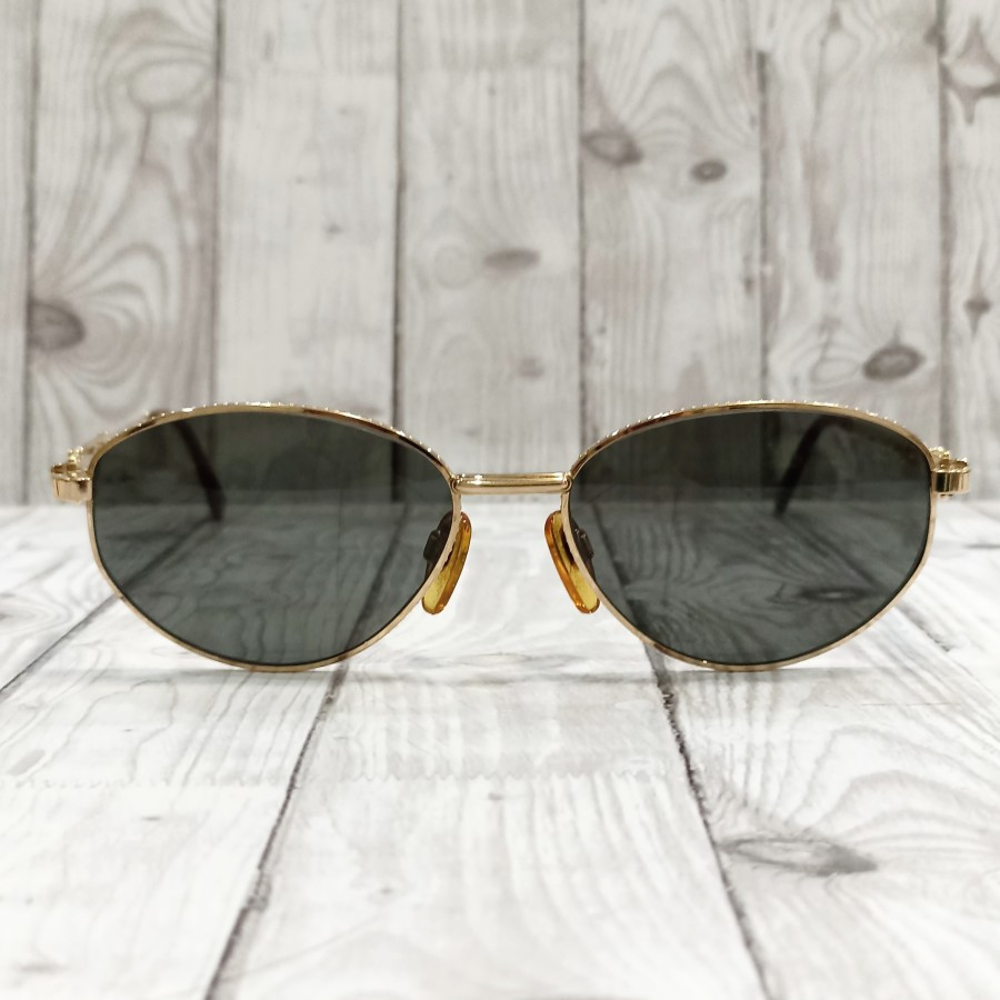 Kacamata Gerald Genta by Orama Gefica 11 Vintage Sunglasses Black Hitam Pria Laki-Laki Luxury Rayban