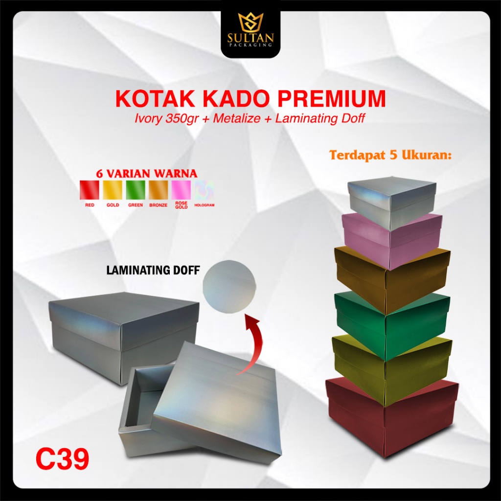 

kotak kado hologram souvenir|Dus Hadiah Special Gift|C39