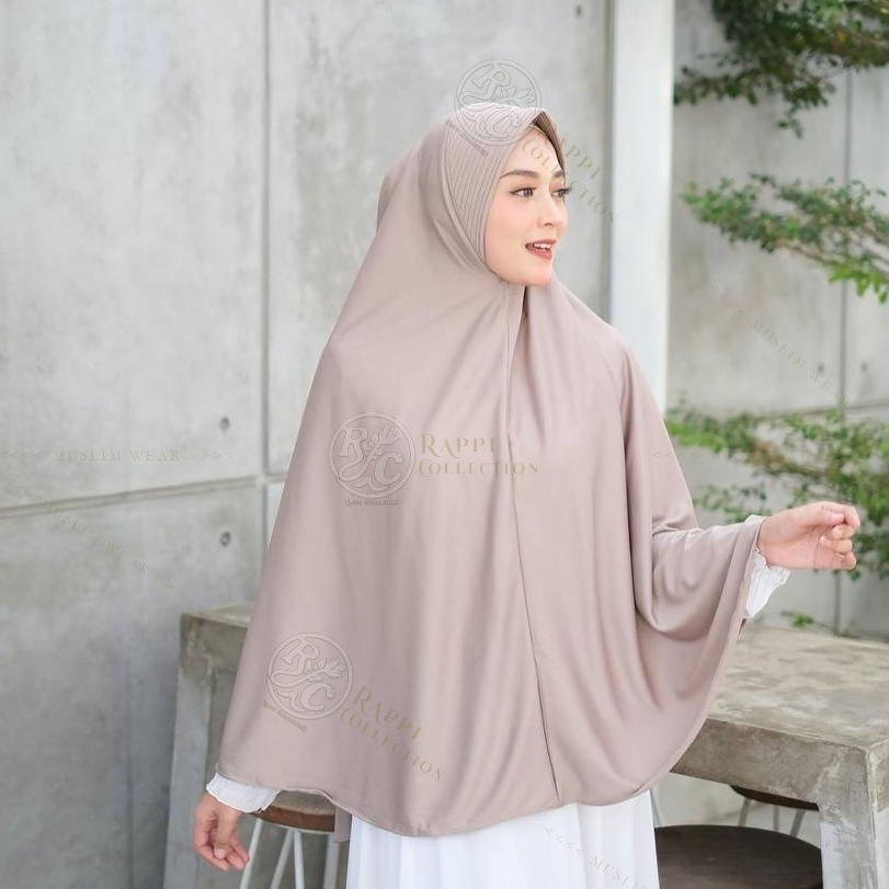 Bergo Hamidah Jumbo Jersey Ukuran XL