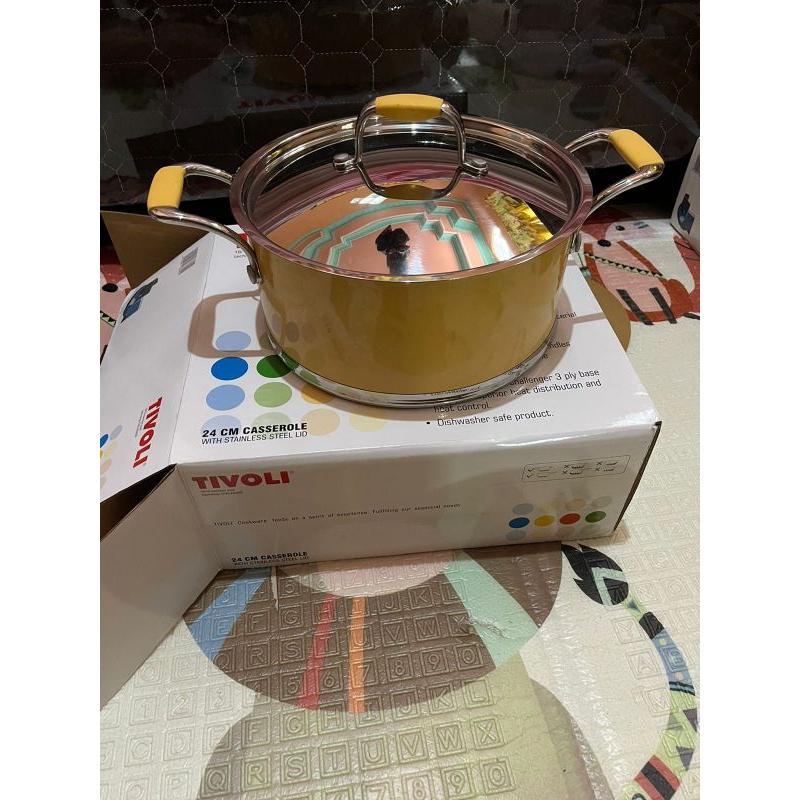 Panci Tivoli Stainless steel ukuran 24 cm