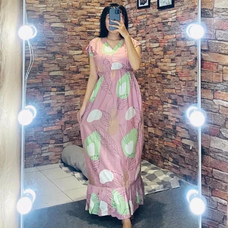 daster panjang semata kaki/daster busui/daster kekinian