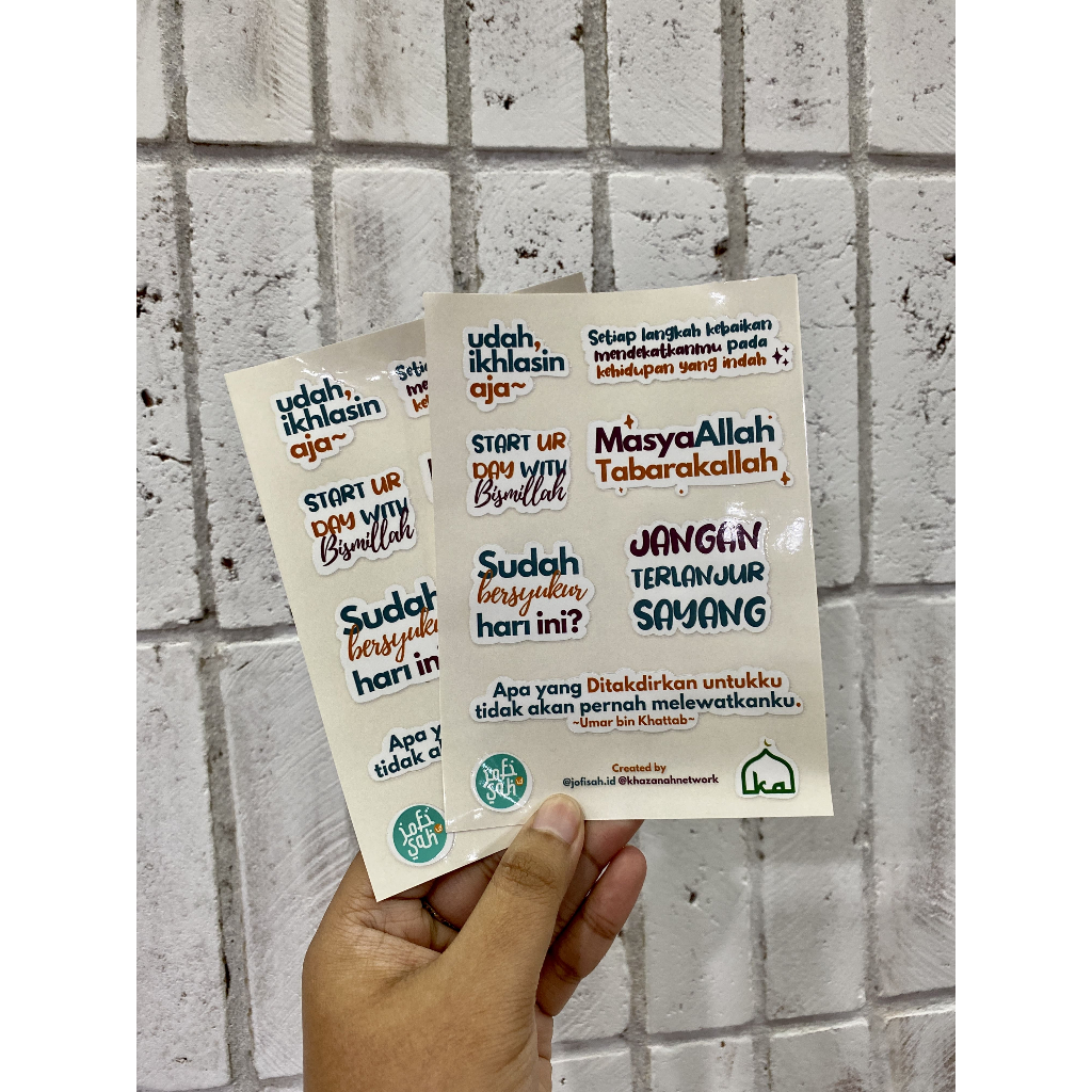 

Sticker Pack Jofisah.id | Motivasi Jomblo Fisabilillah