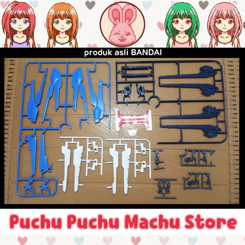 Part Backpack HG HGCE 1/144 Freedom Gundam revive version (asli BANDAI) model kit gunpla