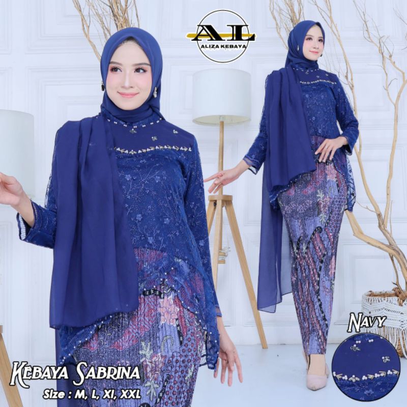 SETELAN KEBAYA SABRINA / KEBAYA MURAH / KEBAYA WISUDA / KEBAYA MODERN