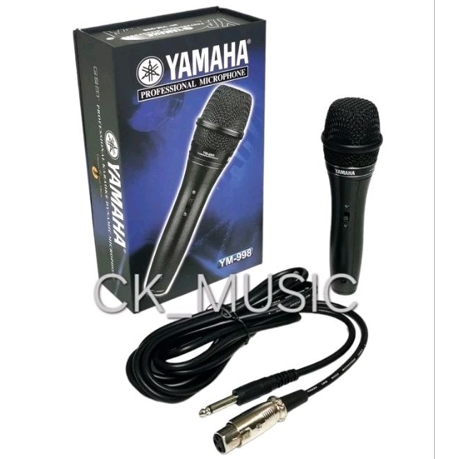 MIC KABEL YAMAHA YM998 YM 998 ,MICROPHONE KABEL YAMAHA YM-998 ,MIC YAMAHA 998