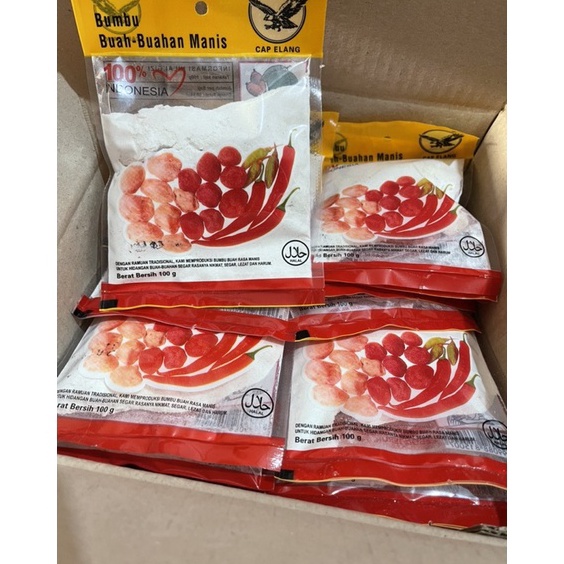 

Pasti Murah Bumbu / garam buah cap elang ORIGINAL 100% (BUNGKUS) 100gr Ready