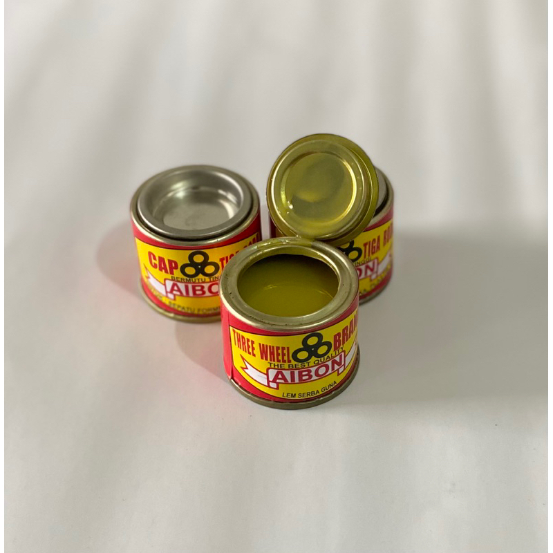 

H7Y Lem Aibon TIGA RODA ISI 12 Lem aibon kecil Lem Layangan Lem AA bon Lem Plastik