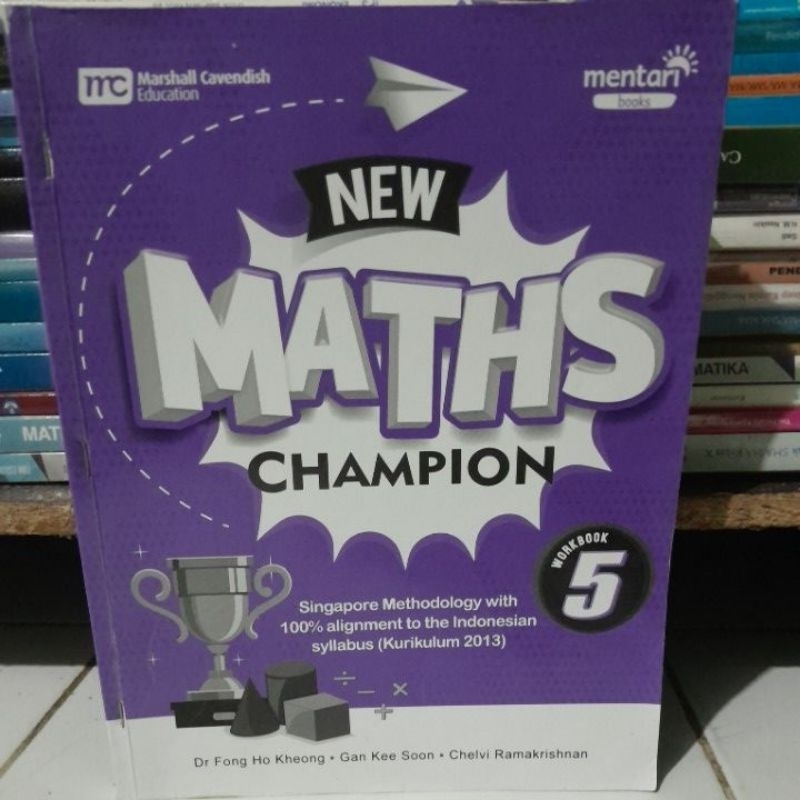 Buku New maths champion 5 workbook