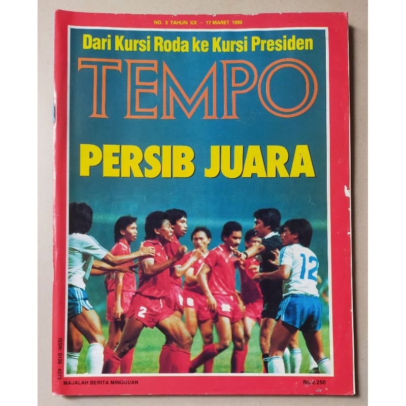 Majalah Tempo 17 Maret 1990 : Persib Juara