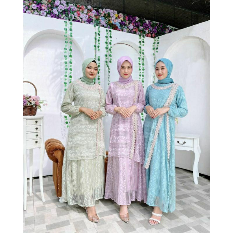 FLASH SHALE GAMIS MALAYSIA BROKAT RENDA✨