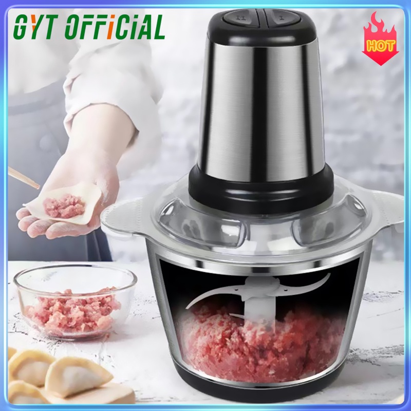 12.12 GYT Blender Kapsul 2 Liter Stainless steel penggiling daging gas 
