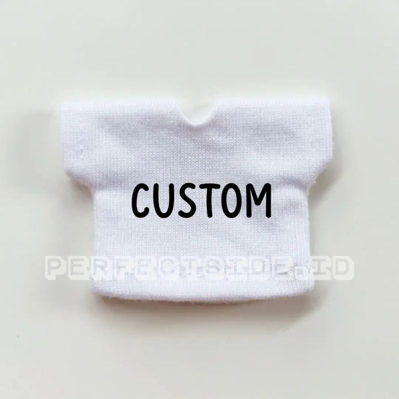 Nendoroid Clothes - CUSTOM SABLON T-Shirt Nendoroid Doll YMY Obitsu Yomane