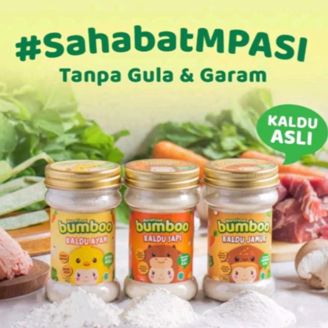 

8.8 Brands Festival BUMBOO Kaldu MPASI Non MSG Tanpa Gula Tanpa Garam / Kaldu Ayam MPASI / Kaldu Sapi MPASI/ kaldu jamur MPASI / MPASI BAYI / MPASI ORGANIK