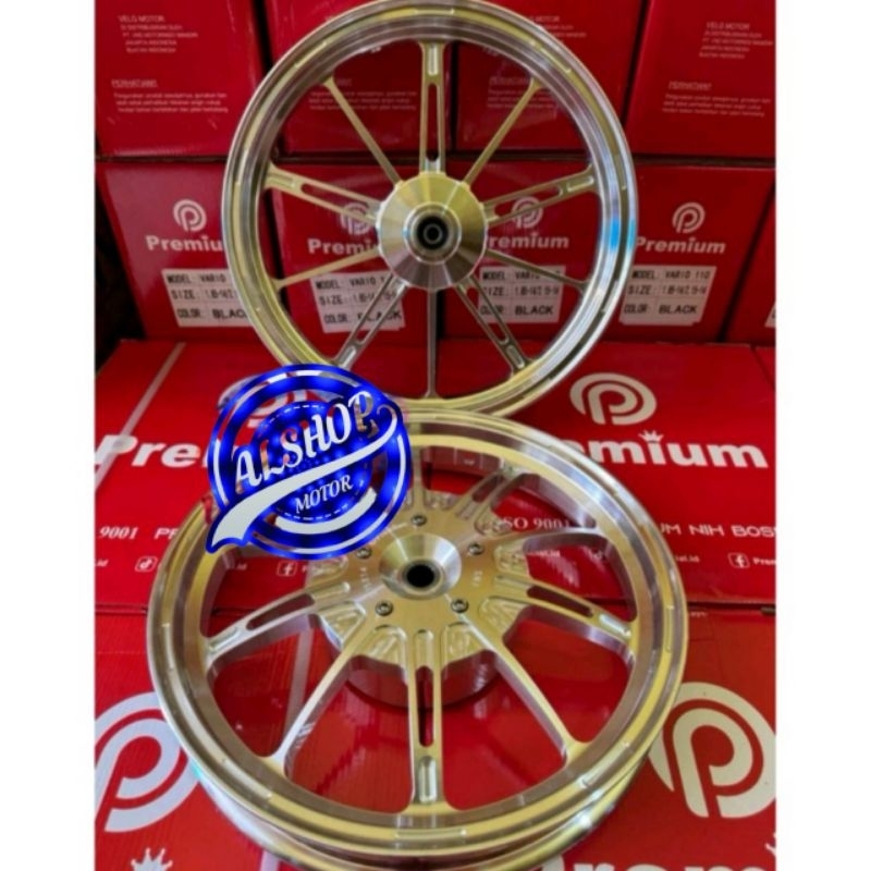 VELG RACING PREMIUM VD VND VARIO 110 SCOOPY BEAT GENIO VARIO 125 150 VARI 160 CBS PALANG 10