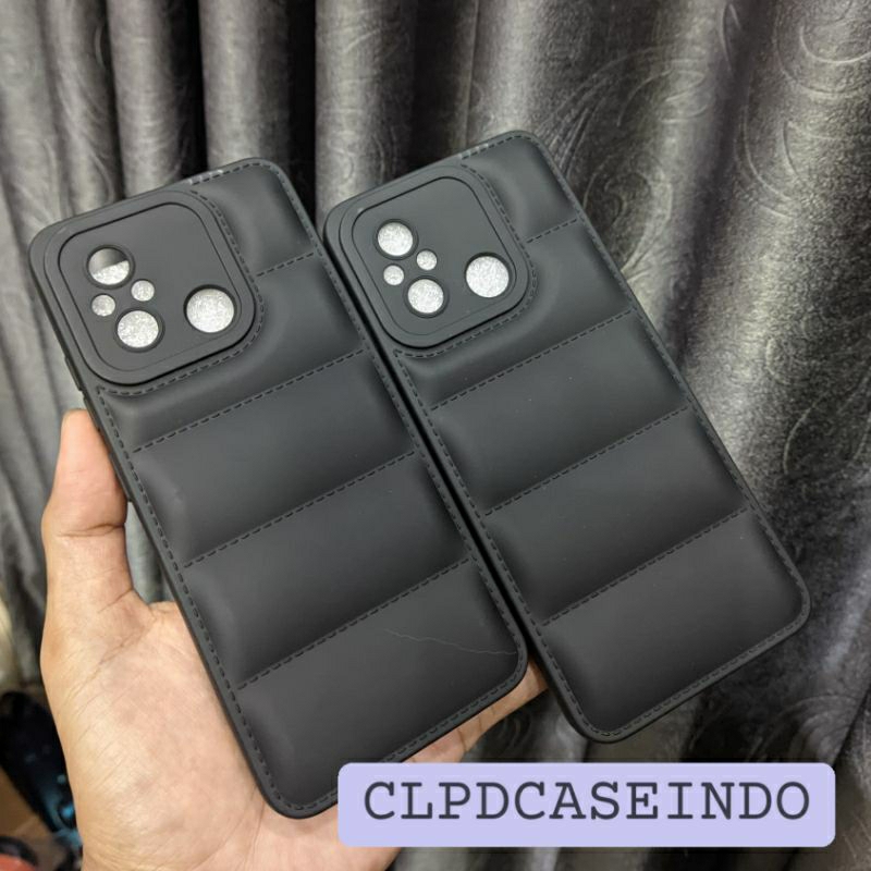 Soft Case Redmi 9C Redmi 12C Pillow Case Silikon Hitam